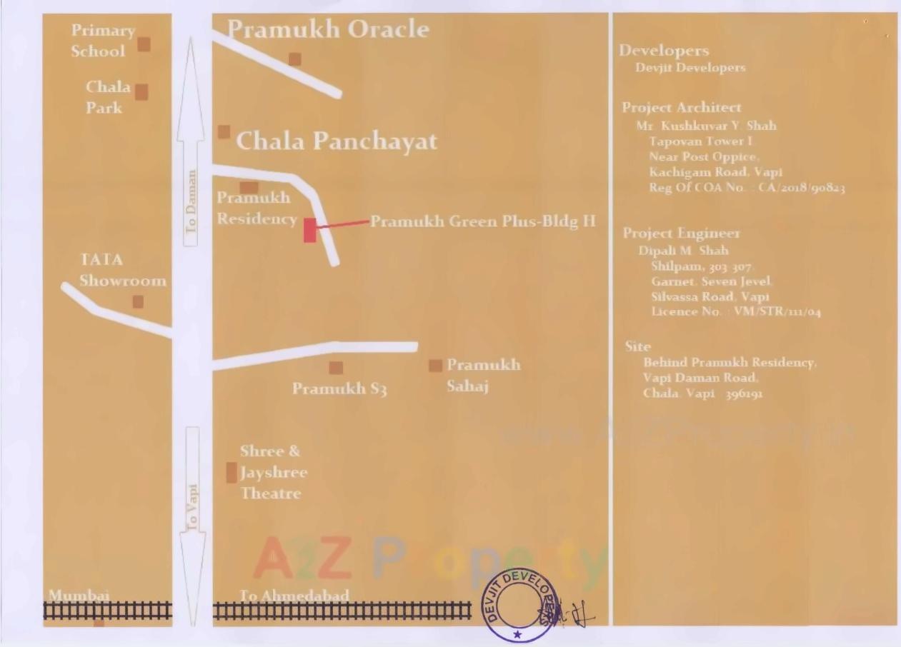  of real estate project Pramukh Green Plus located at Valsad, Valsad, Gujarat