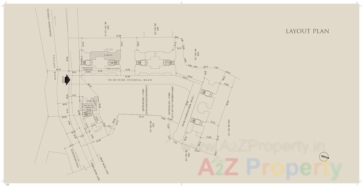  of real estate project Pramukh Oracle located at Chala, Valsad, Gujarat
