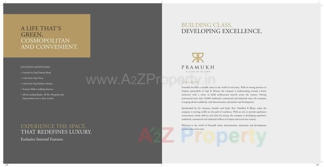  of real estate project Pramukh Oracle located at Chala, Valsad, Gujarat