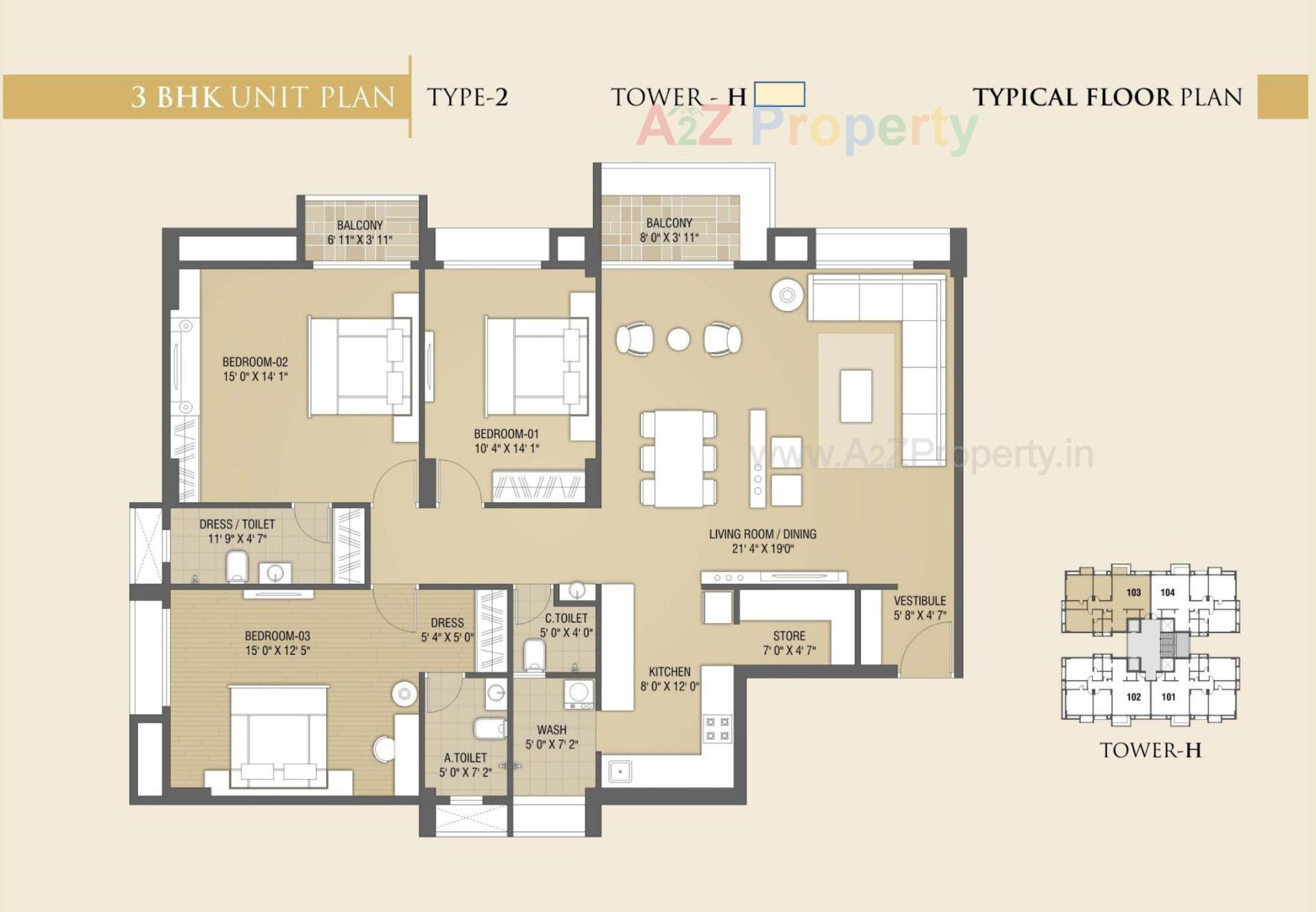 Layout of real estate project Pramukh Vedanta located at Chala, Valsad, Gujarat