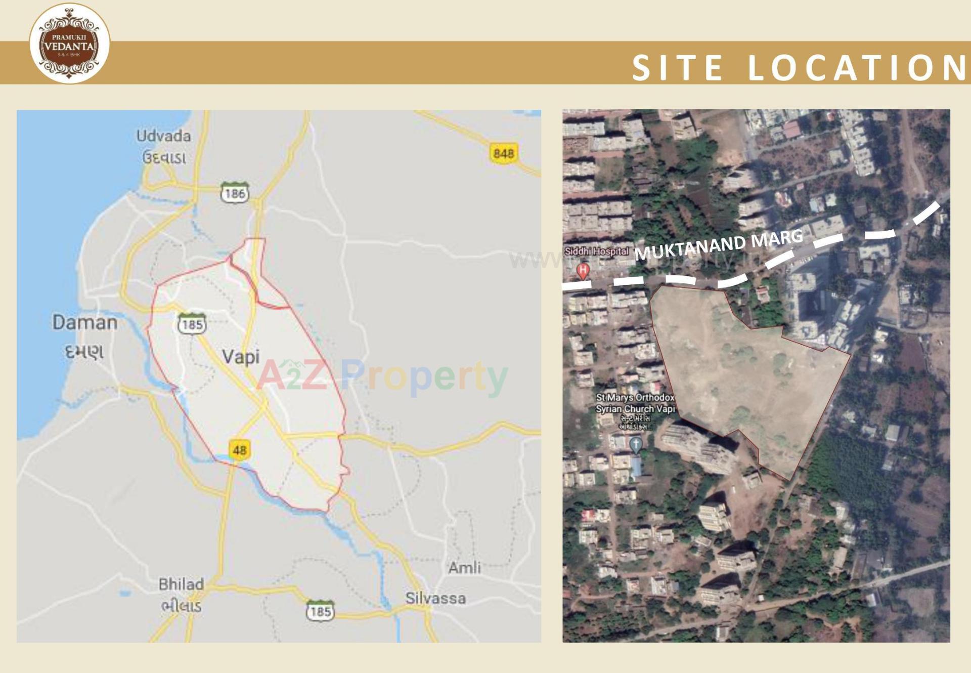  of real estate project Pramukh Vedanta located at Chala, Valsad, Gujarat