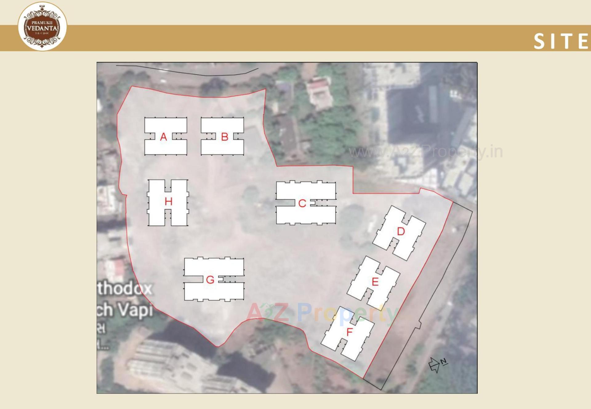  of real estate project Pramukh Vedanta located at Chala, Valsad, Gujarat