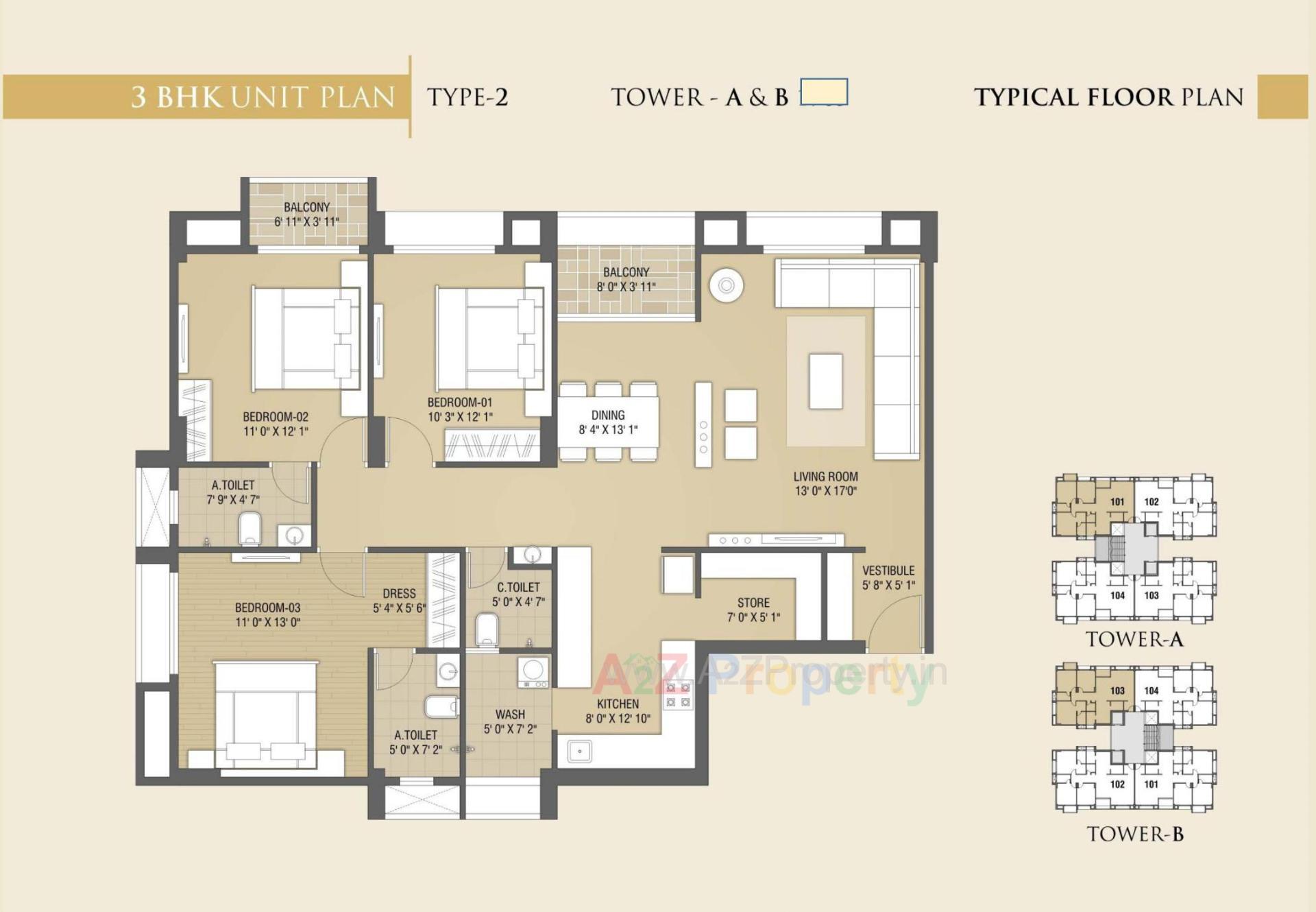 Layout of real estate project Pramukh Vedanta located at Chala, Valsad, Gujarat