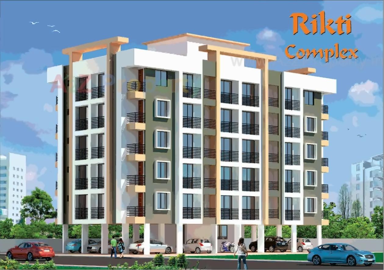 3D Elevation of real estate project Rikti Complex located at Pardi, Valsad, Gujarat