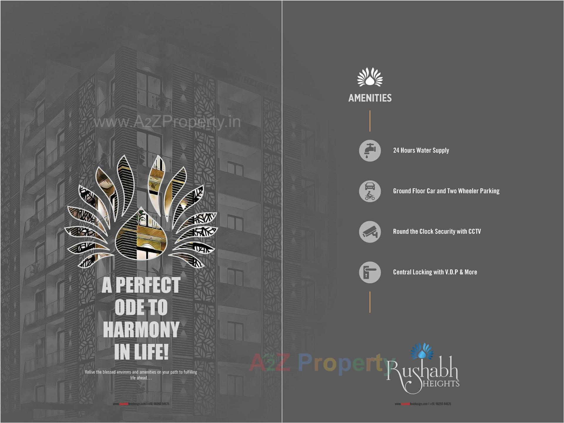  of real estate project Rushabh Heights located at Vapi, Valsad, Gujarat