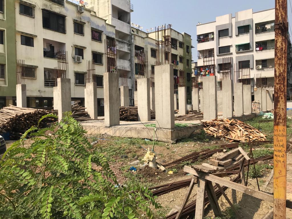 147592_const of real estate project Sai Shakti Apartment located at Chala, Valsad, Gujarat