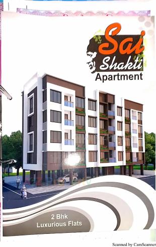 Elevation of real estate project Sai Shakti Apartment located at Chala, Valsad, Gujarat