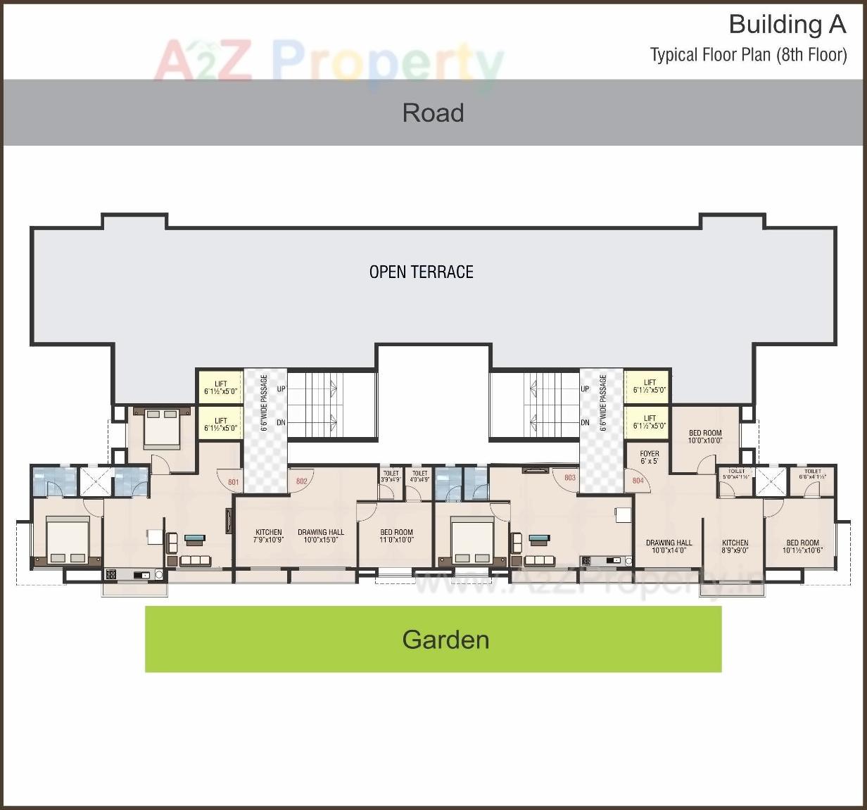 Layout of real estate project Sai Universal Park located at Valsad, Valsad, Gujarat
