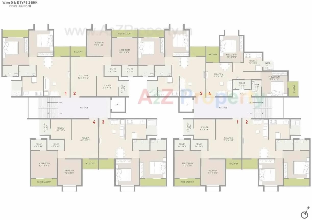 Layout of real estate project Samanvay Park located at Dungra, Valsad, Gujarat
