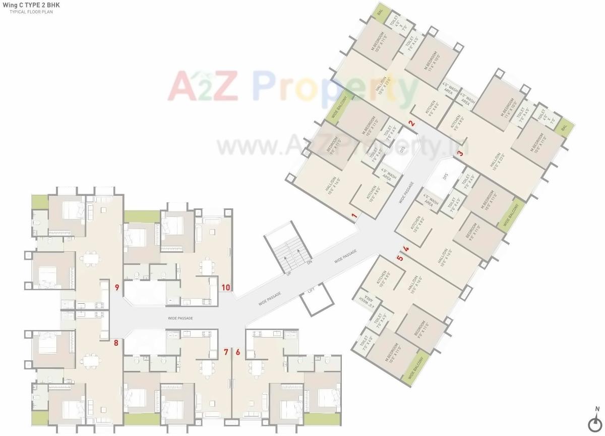 Layout of real estate project Samanvay Park located at Dungra, Valsad, Gujarat