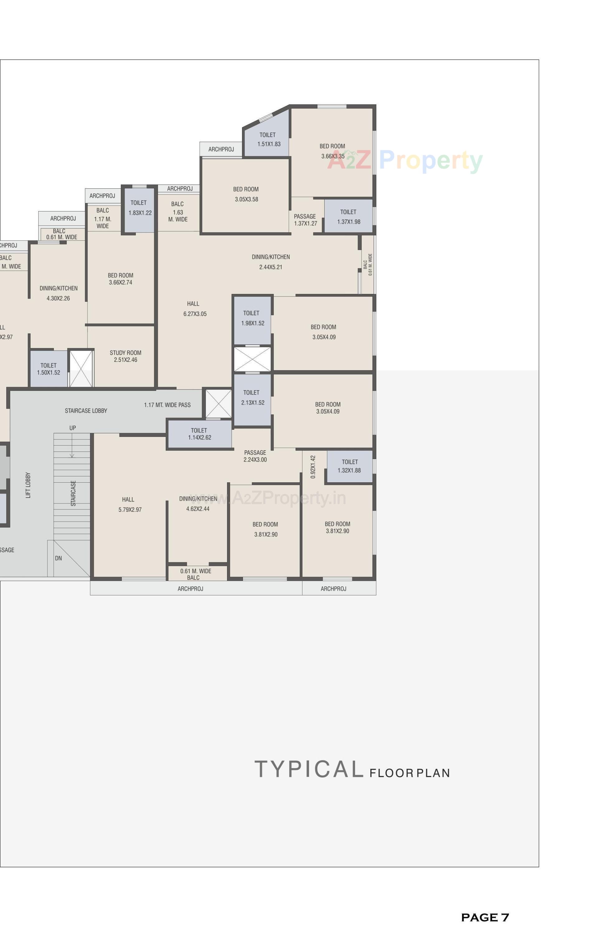 Layout of real estate project Sanskruti located at Vapi, Valsad, Gujarat