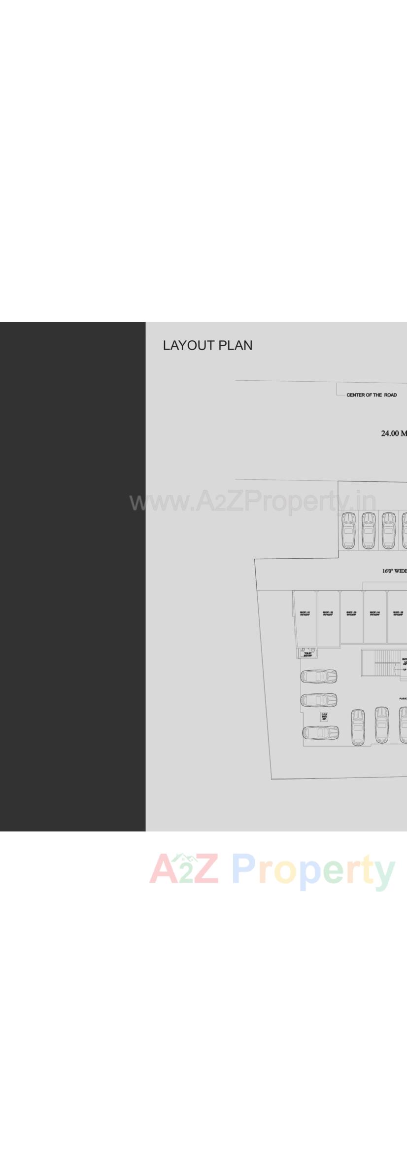 Layout of real estate project Sasa Saanvi located at Valsad, Valsad, Gujarat
