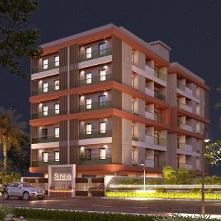 Elevation of real estate project Satyam Apartment located at Valsad, Valsad, Gujarat