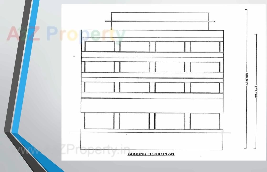 Layout of real estate project Satyu Arcade located at Vapi, Valsad, Gujarat