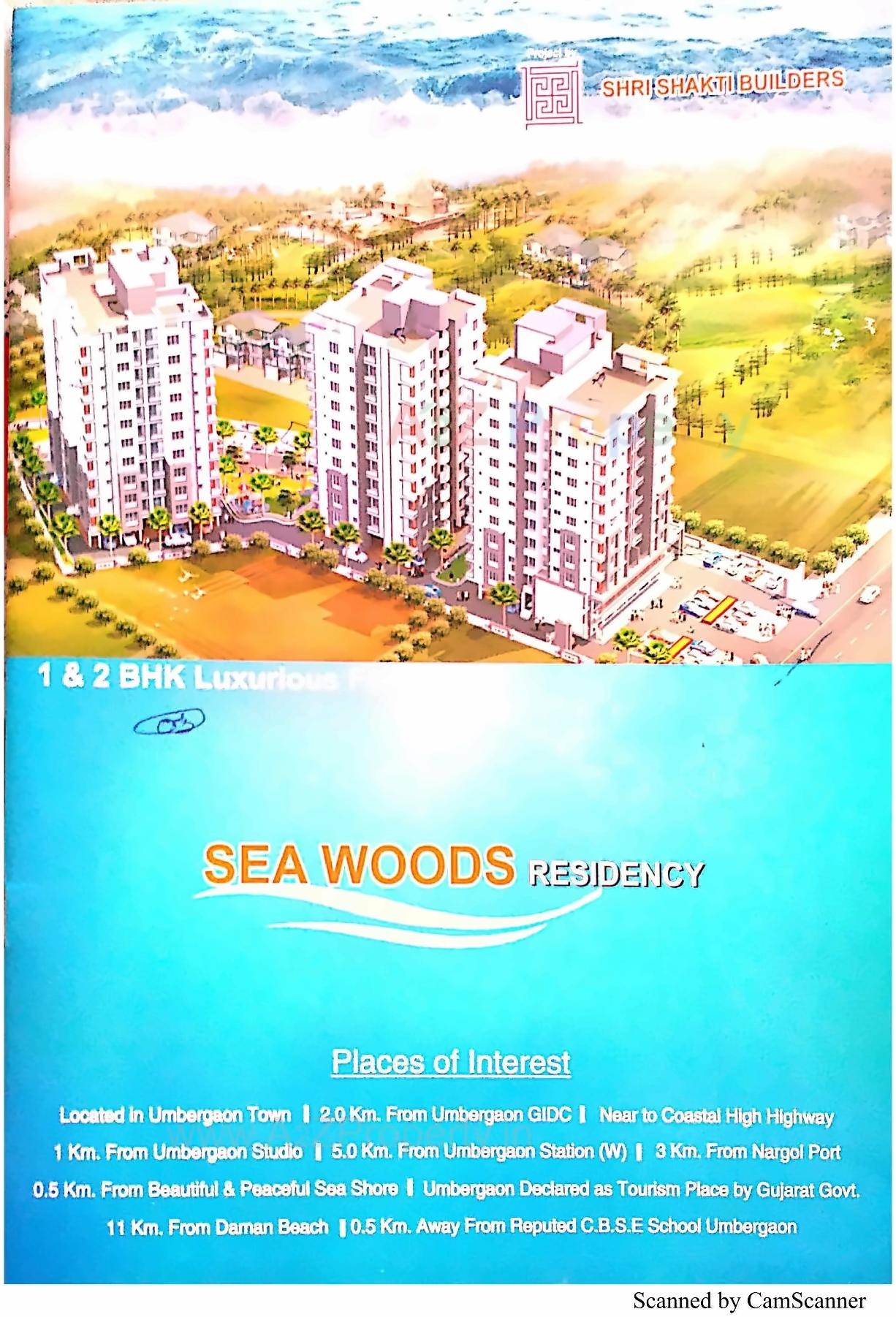  of real estate project Sea Woods Residency located at Umargam, Valsad, Gujarat