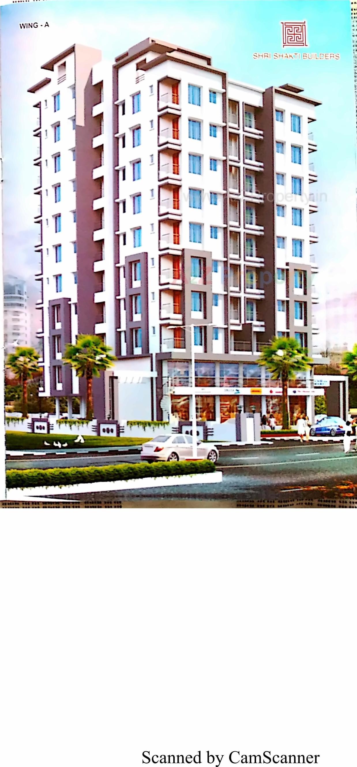 3D Elevation of real estate project Sea Woods Residency located at Umargam, Valsad, Gujarat