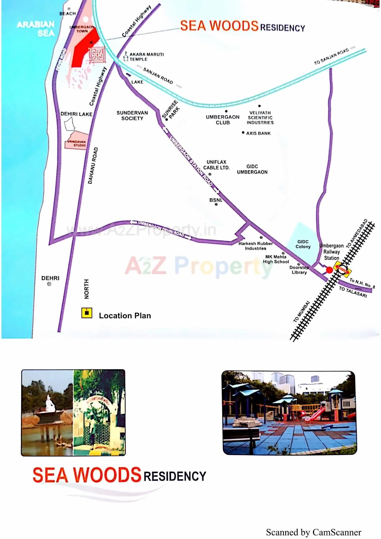  of real estate project Sea Woods Residency located at Umargam, Valsad, Gujarat