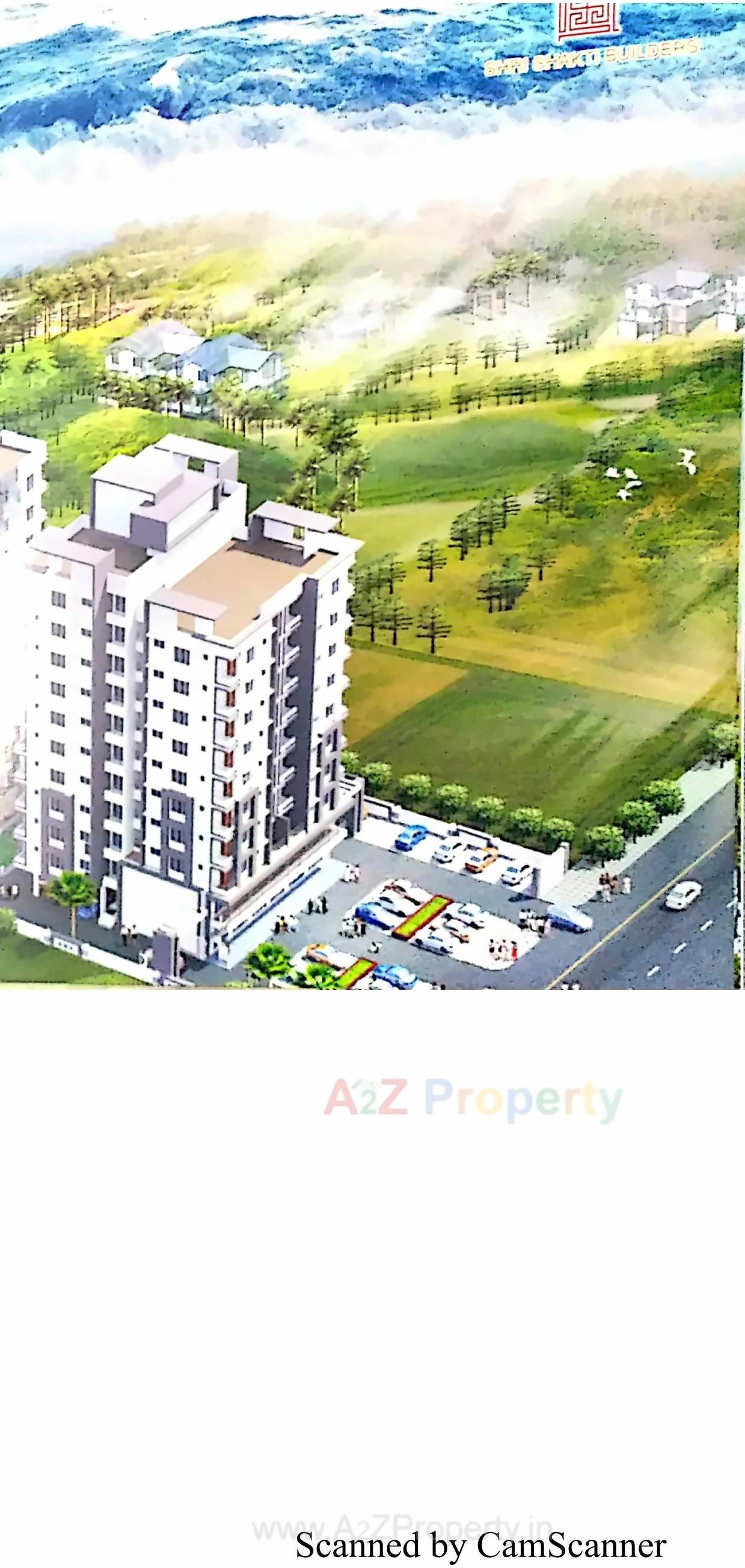 3D Elevation of real estate project Sea Woods Residency located at Umargam, Valsad, Gujarat