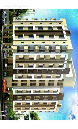 Elevation of real estate project Shanti Complex located at Dungra, Valsad, Gujarat