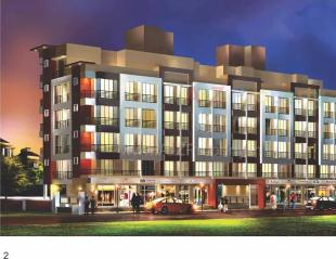 Elevation of real estate project Shiv Hari Residency located at Vapi, Valsad, Gujarat