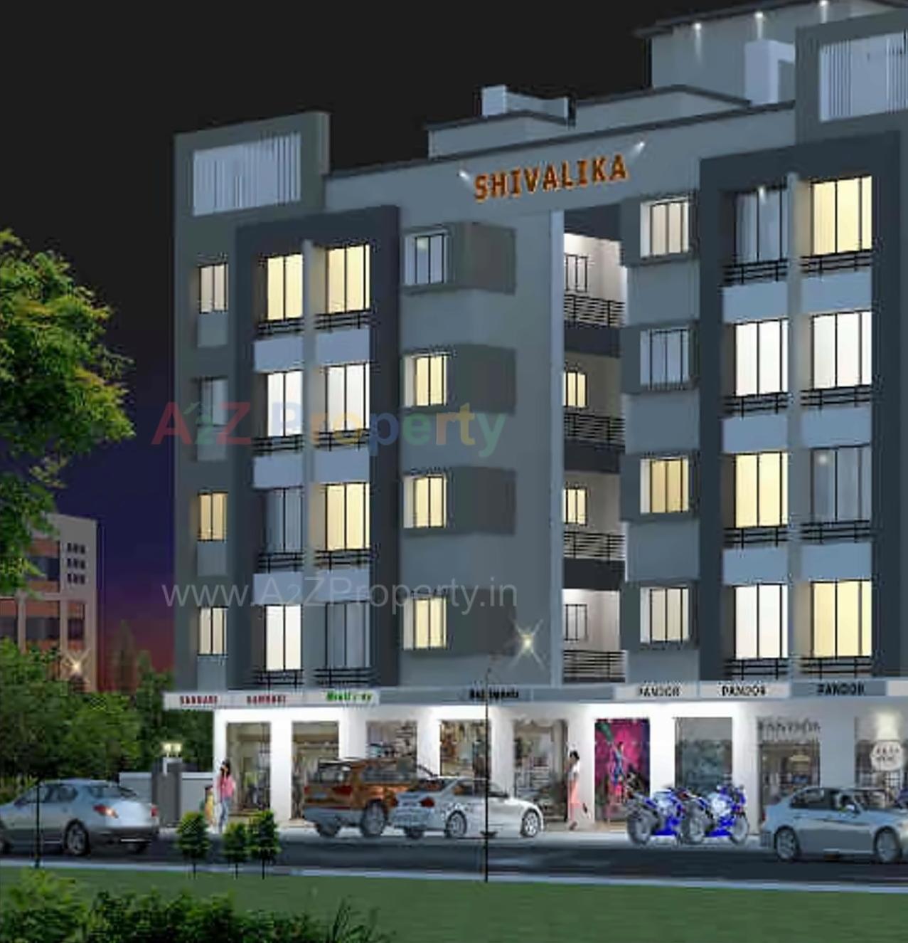 3D Elevation of real estate project Shivalika located at Chala, Valsad, Gujarat
