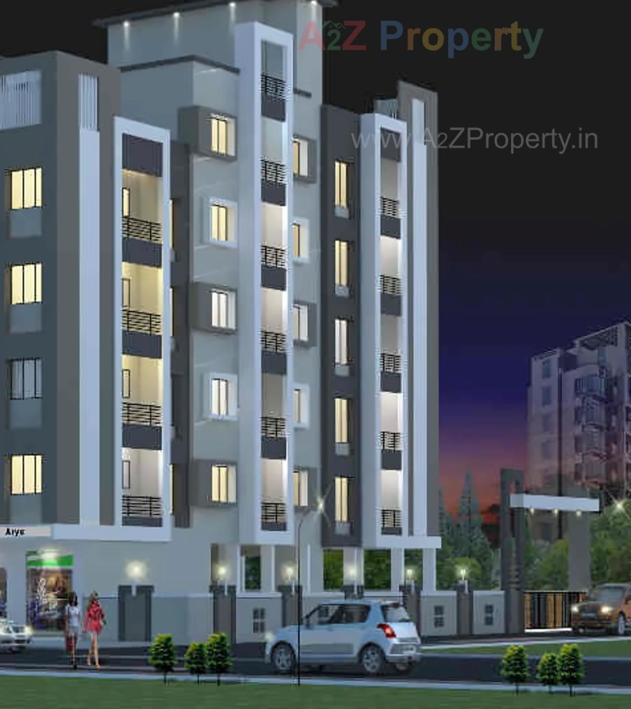 3D Elevation of real estate project Shivalika located at Chala, Valsad, Gujarat