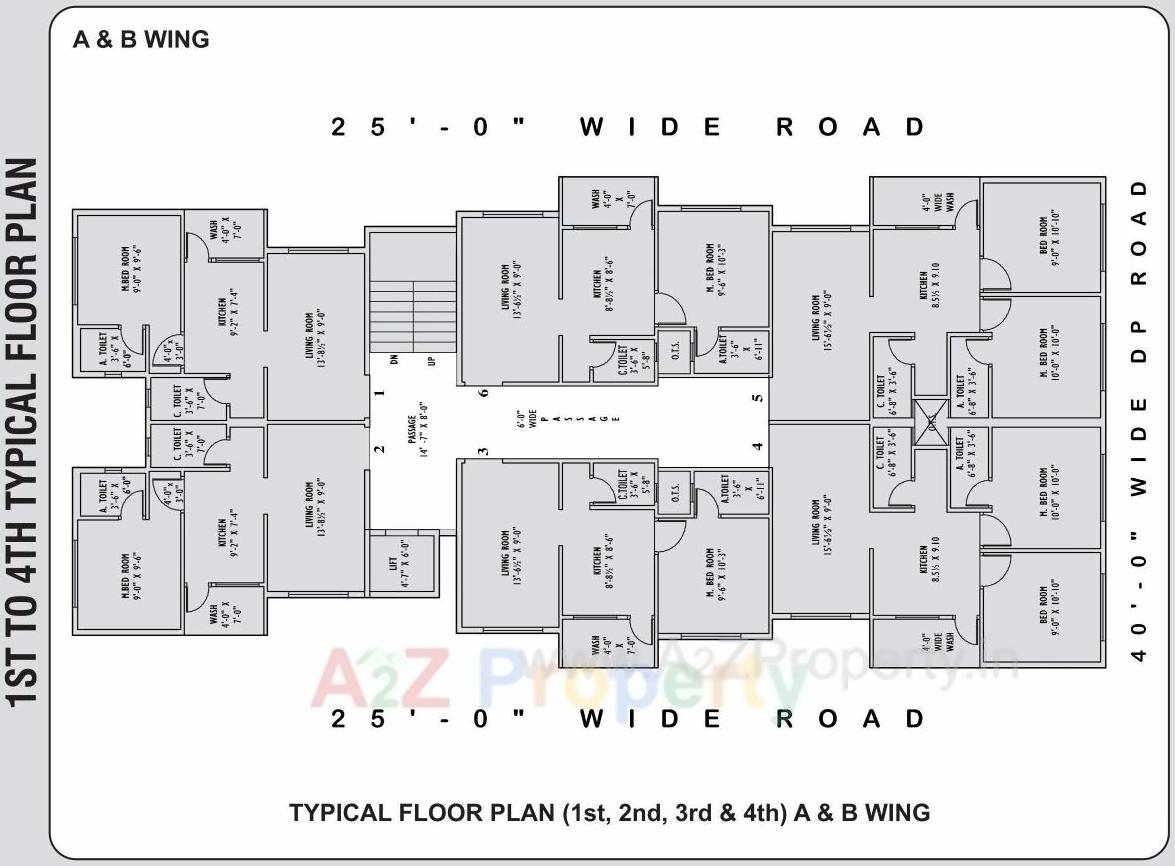 Layout of real estate project Shivalika located at Chala, Valsad, Gujarat