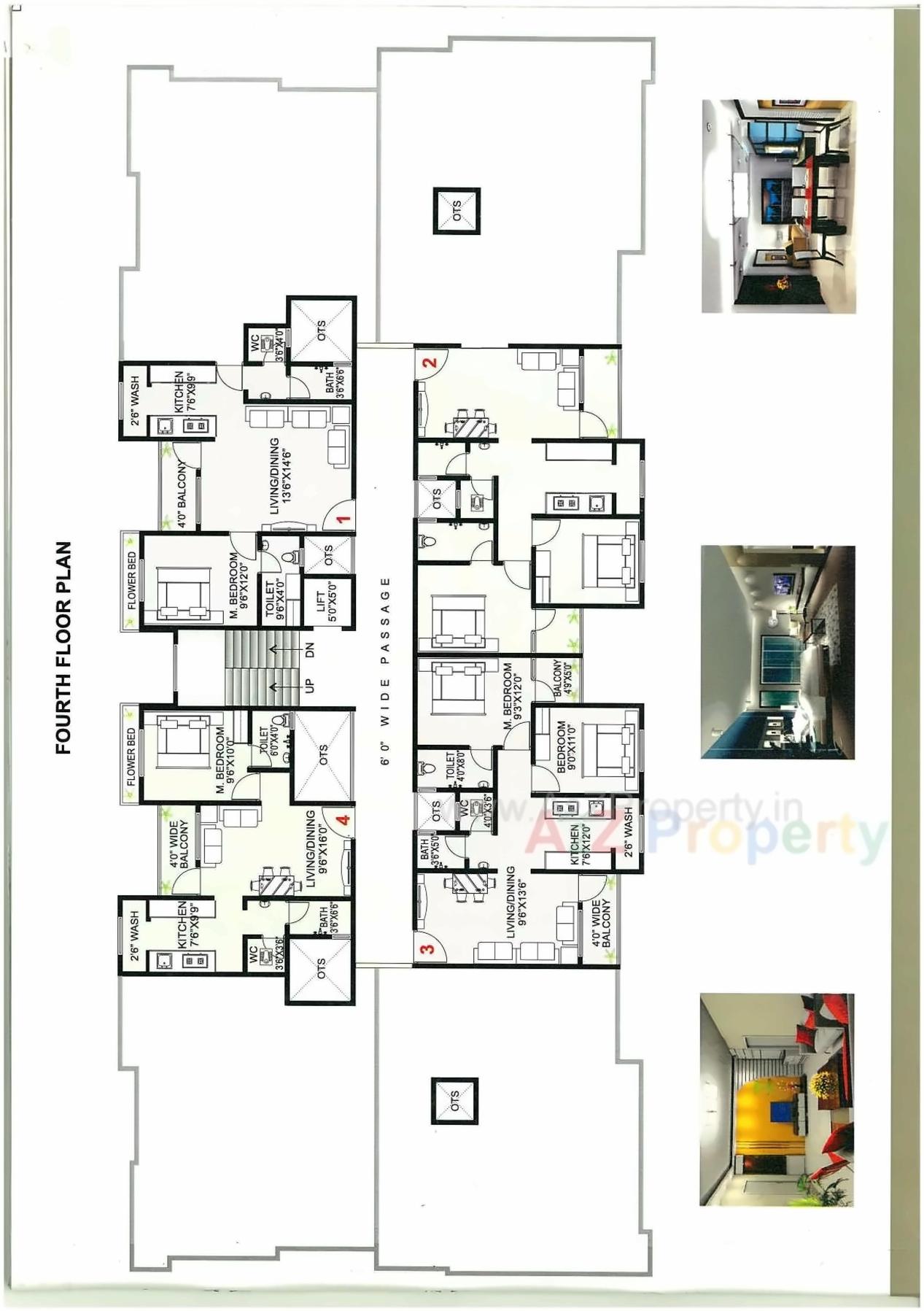 Layout of real estate project Shree Balakrishna Residency located at Pardi, Valsad, Gujarat