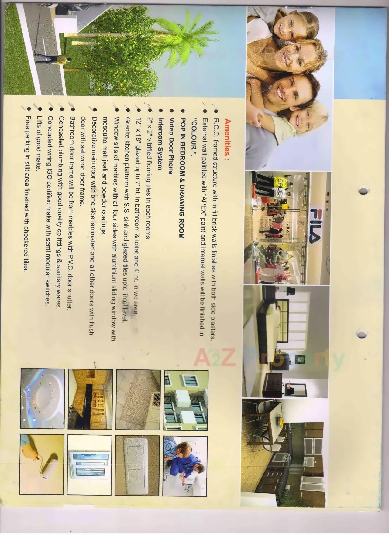  of real estate project Shree Krishna Apartment located at Pardi, Valsad, Gujarat