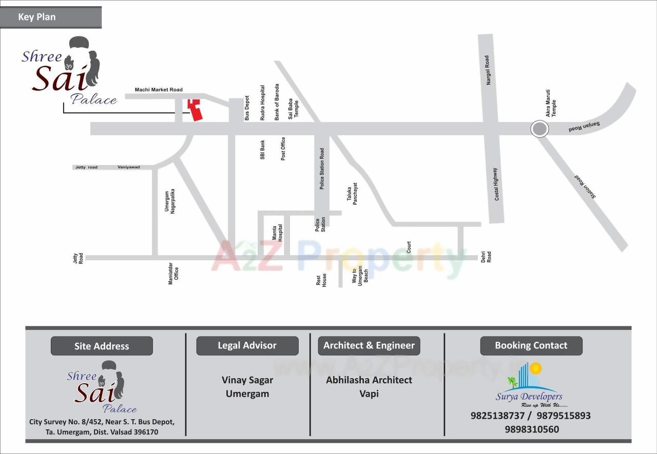  of real estate project Shree Sai Palace located at Umargam, Valsad, Gujarat
