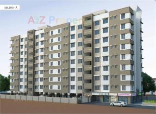 Elevation of real estate project Shri Odhavram Residency located at Abrama, Valsad, Gujarat