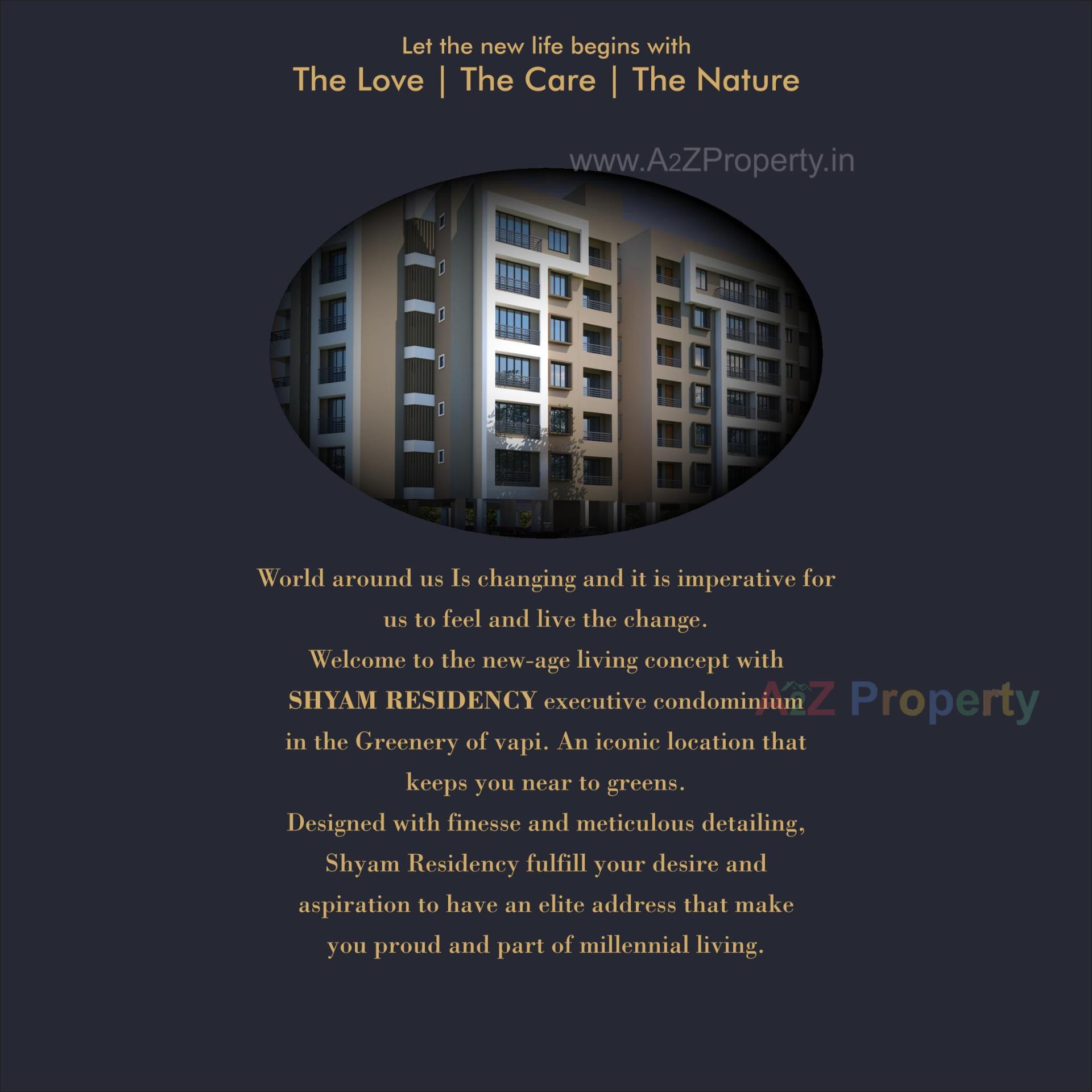  of real estate project Shyam Residency located at Chala, Valsad, Gujarat
