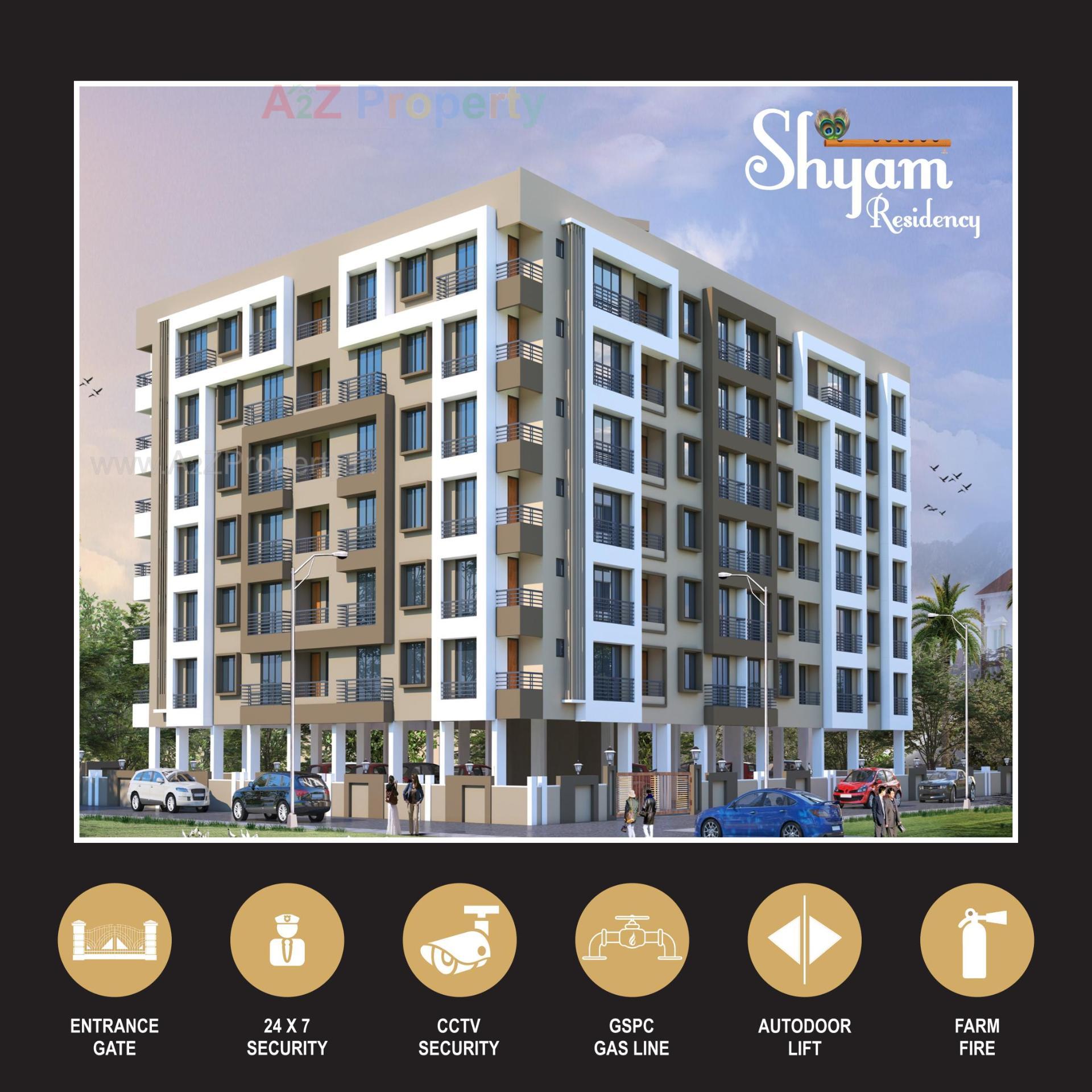 of real estate project Shyam Residency located at Chala, Valsad, Gujarat