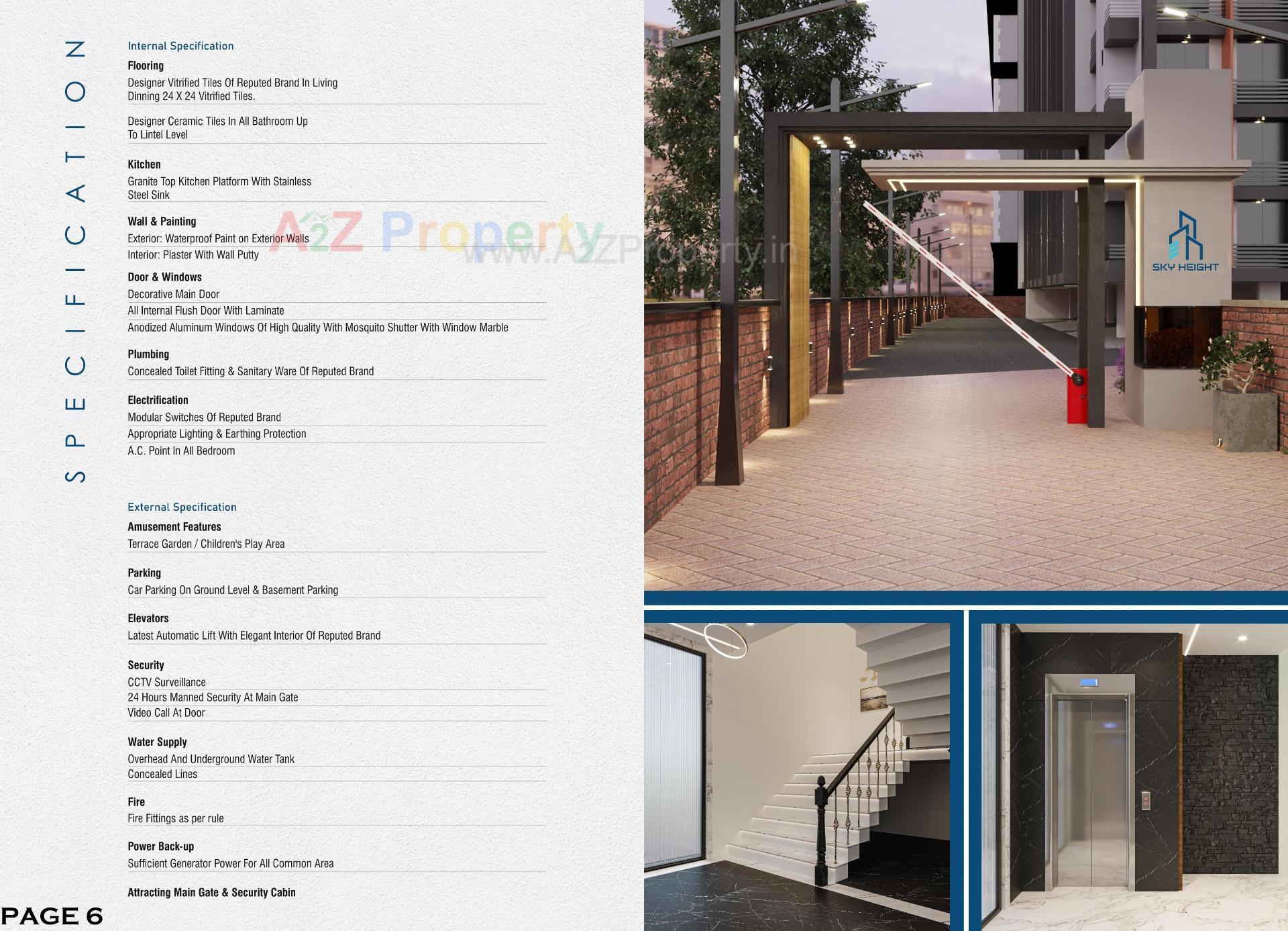  of real estate project Sky Height located at Vapi, Valsad, Gujarat