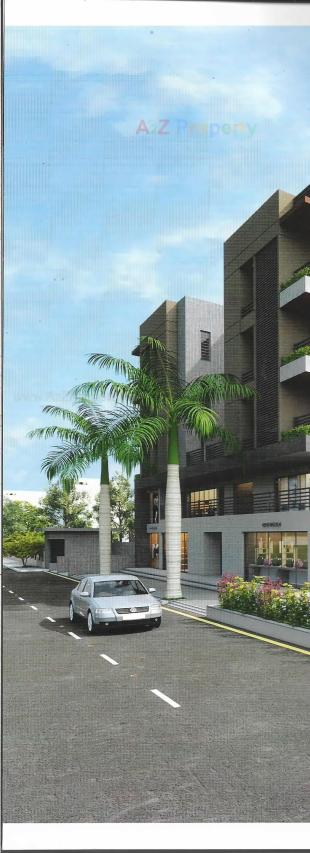 Elevation of real estate project Solitair Square located at Dungra, Valsad, Gujarat
