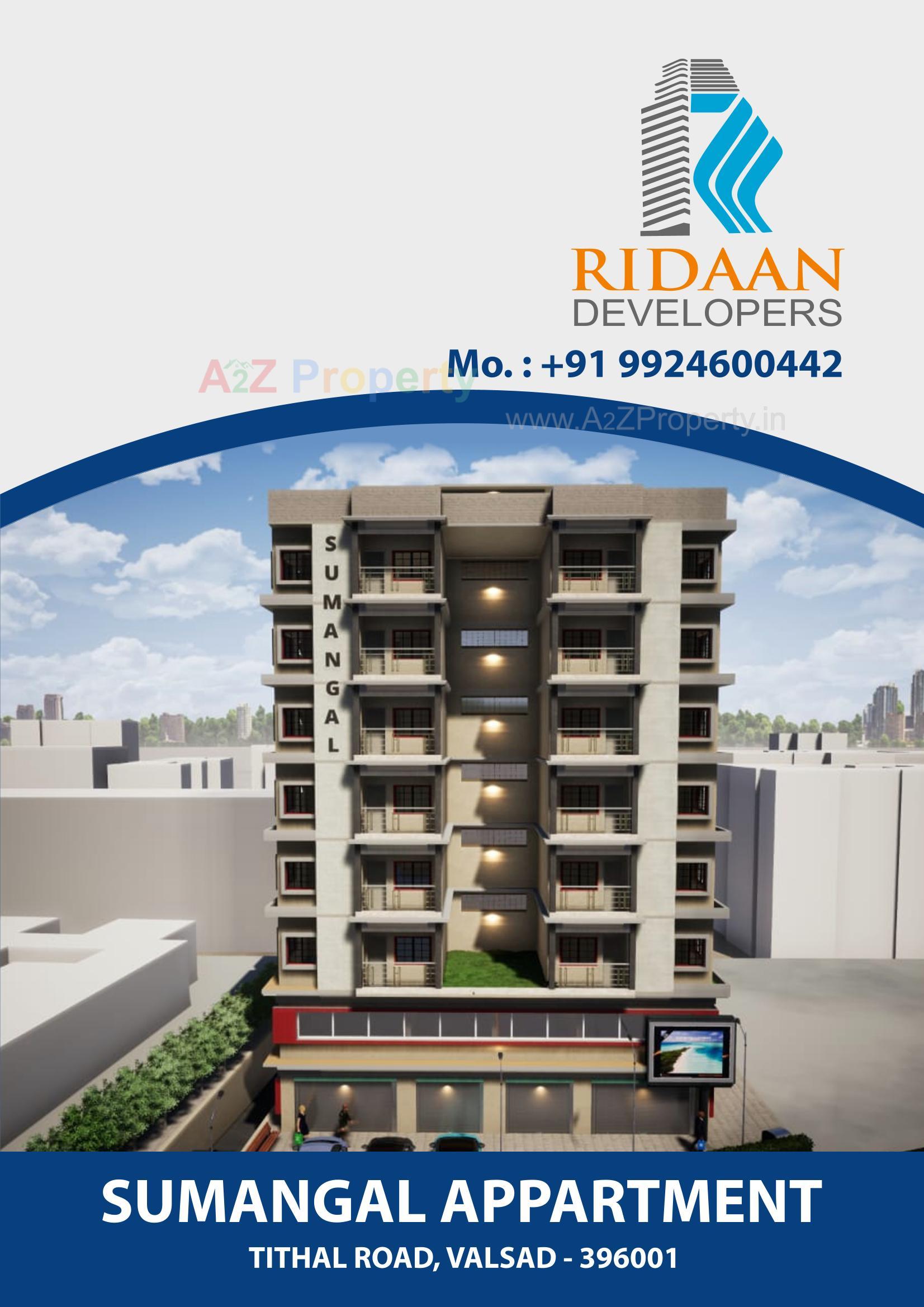 3D Elevation of real estate project Sumangal Appartment located at City, Valsad, Gujarat