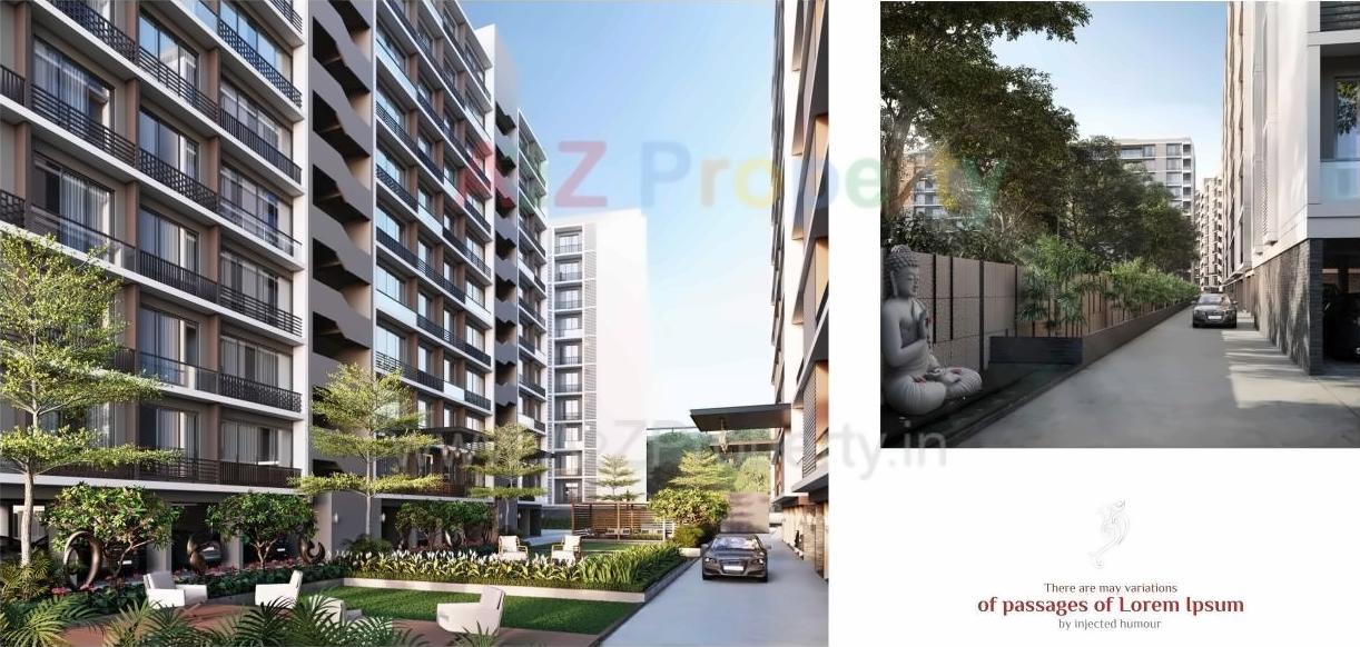 3D Elevation of real estate project Sumukh Township located at Valsad, Valsad, Gujarat