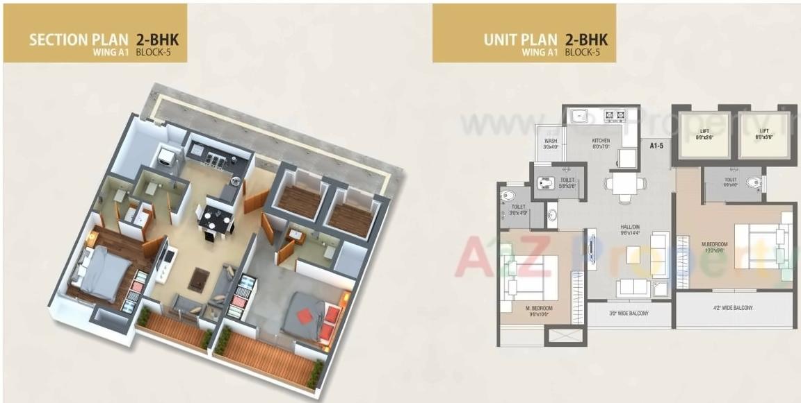 Layout of real estate project Sun Avenue Residency located at Vapi, Valsad, Gujarat