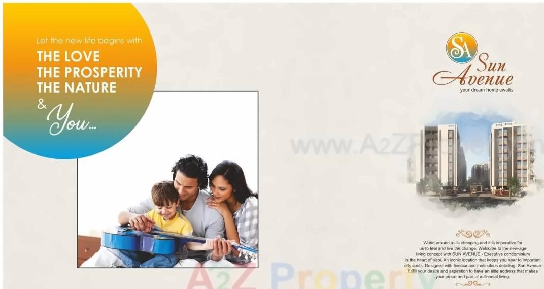  of real estate project Sun Avenue Residency located at Vapi, Valsad, Gujarat