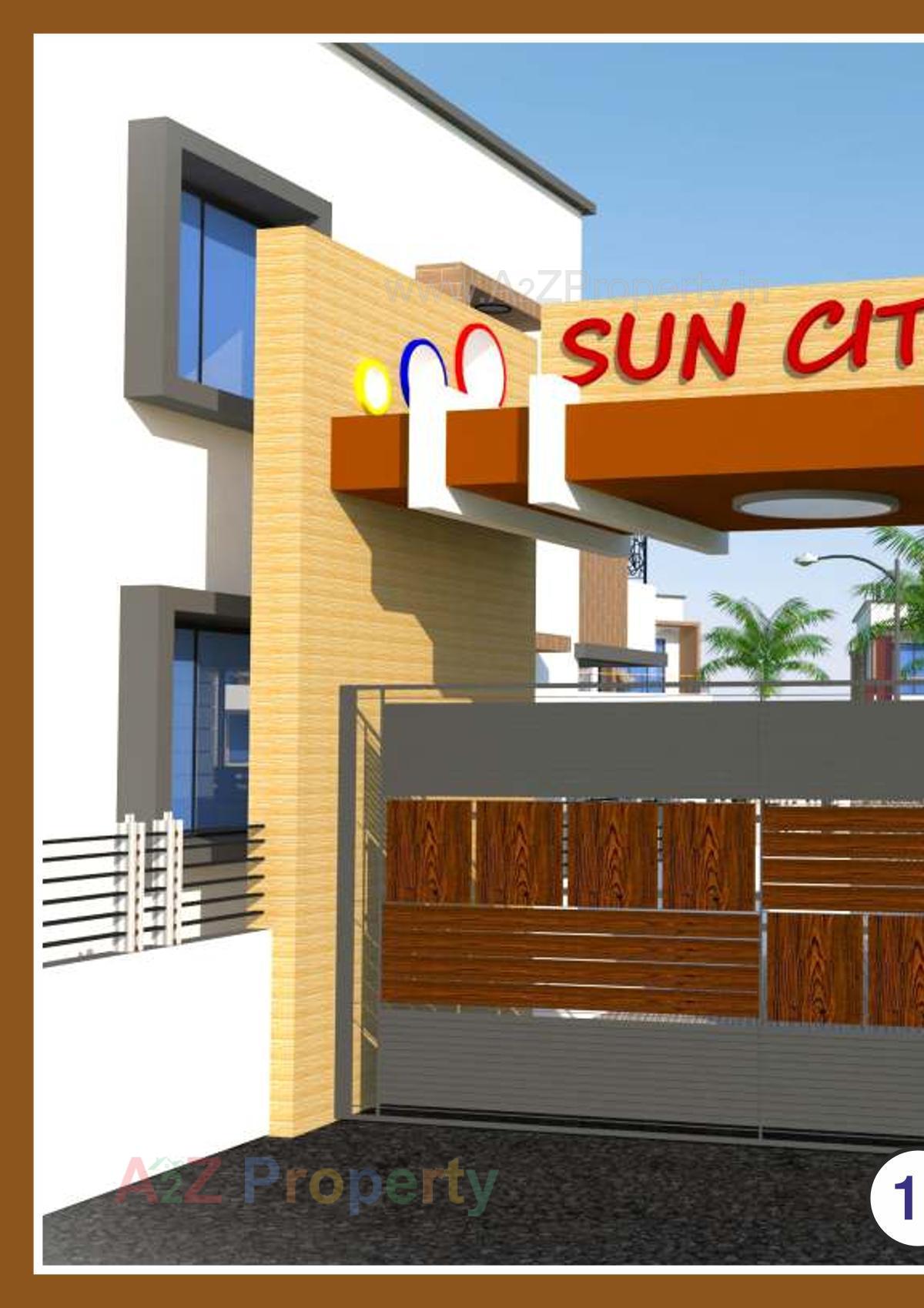 3D Elevation of real estate project Sun City located at Umargam, Valsad, Gujarat
