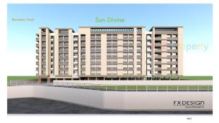 Elevation of real estate project Sun Divine located at Vapi, Valsad, Gujarat