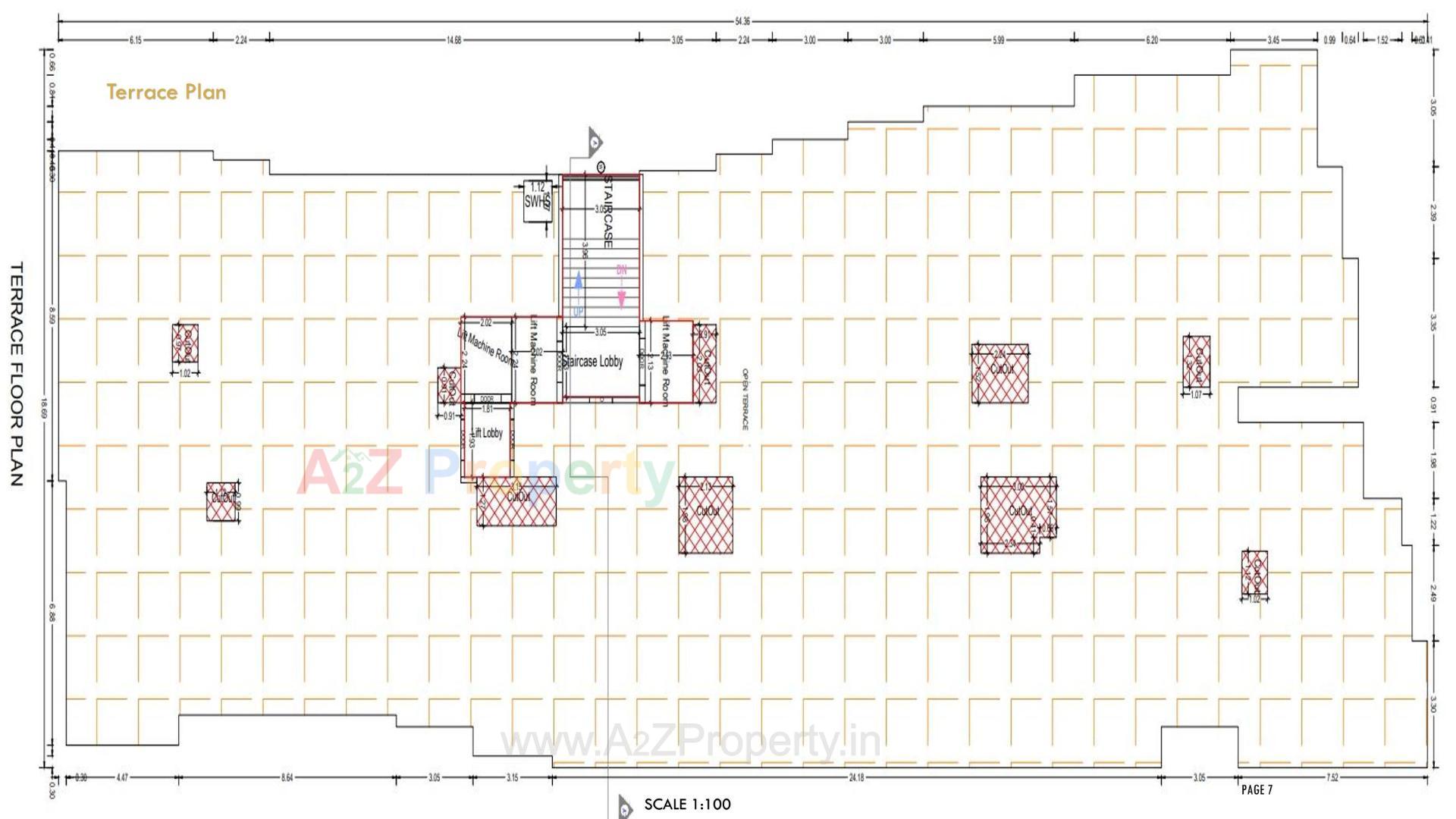 Layout of real estate project Sun Divine located at Vapi, Valsad, Gujarat