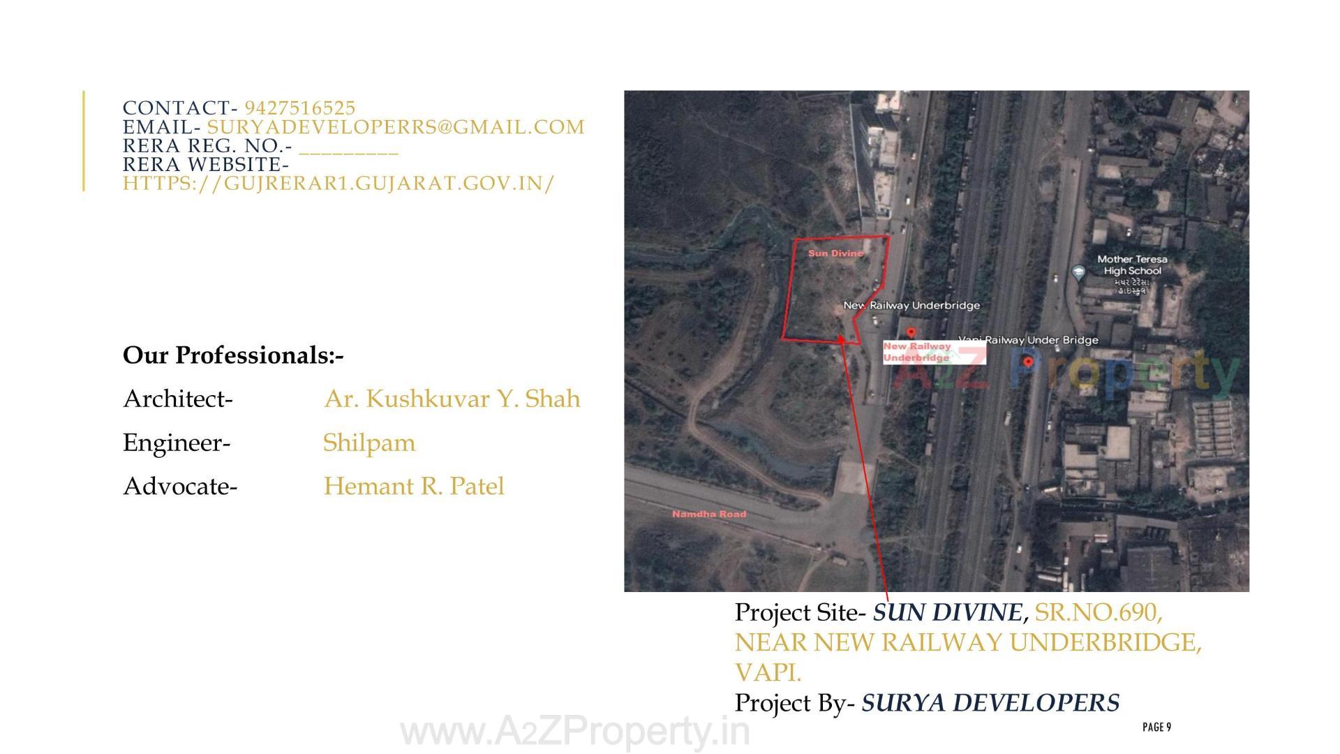  of real estate project Sun Divine located at Vapi, Valsad, Gujarat