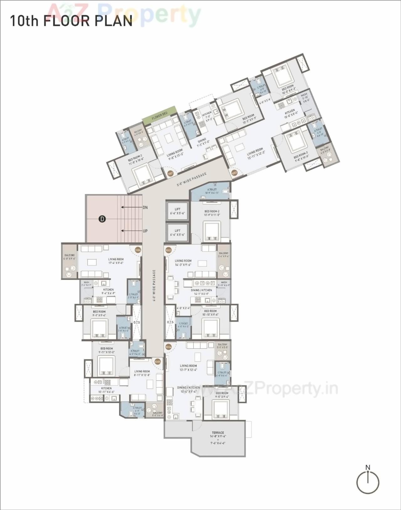 Layout of real estate project Sun Enclave located at Vapi, Valsad, Gujarat
