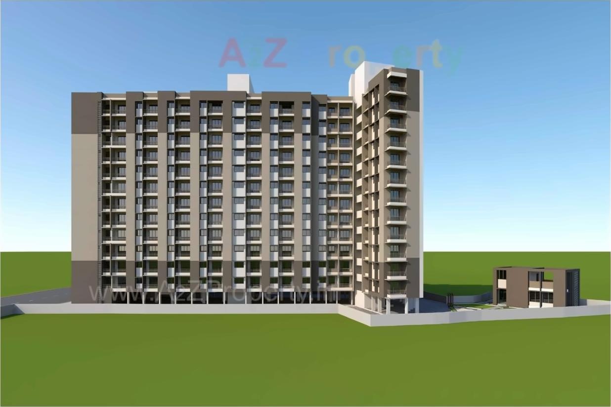 3D Elevation of real estate project Sun Enclave located at Vapi, Valsad, Gujarat