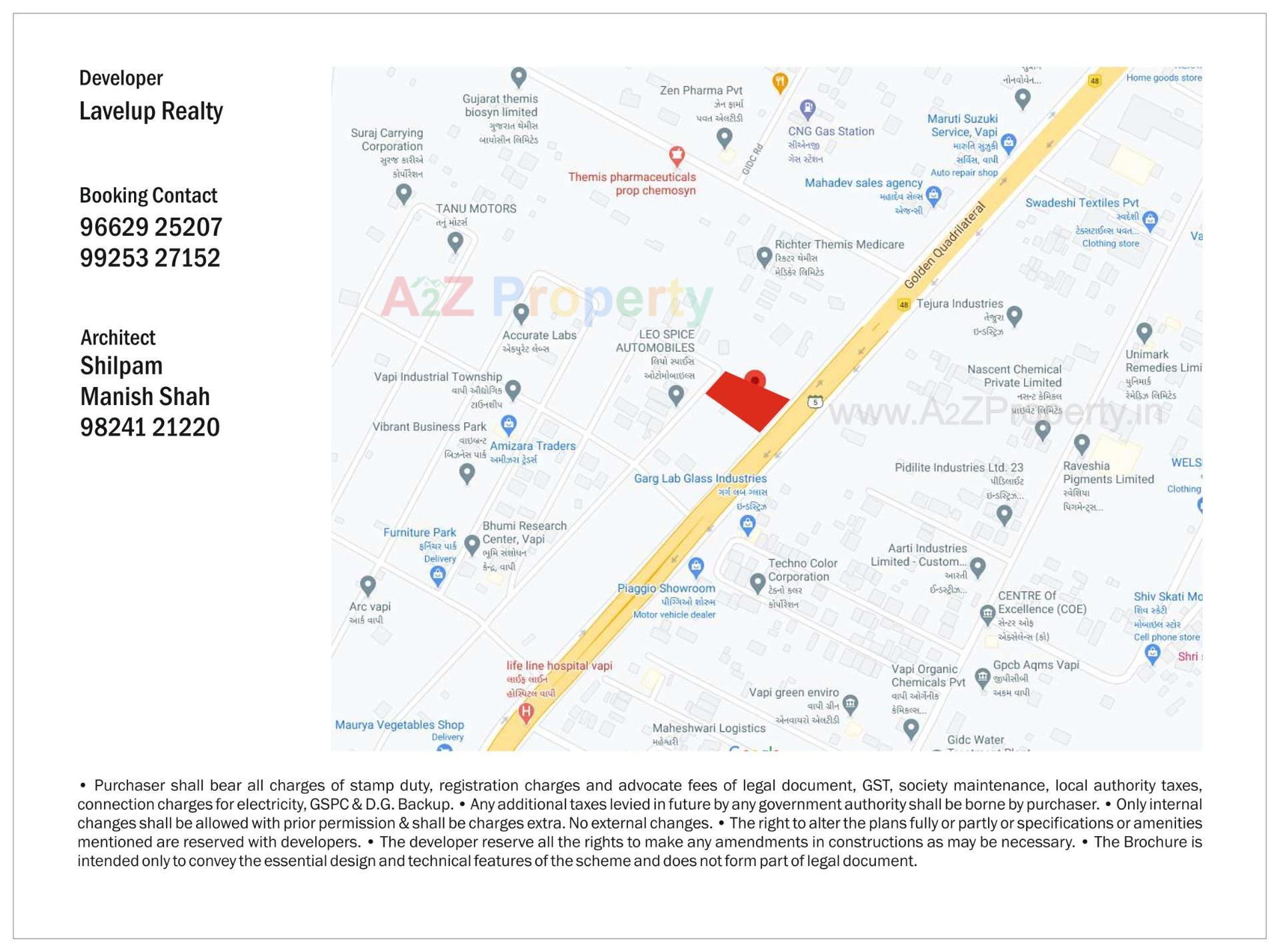  of real estate project Sun Market located at Vapi, Valsad, Gujarat