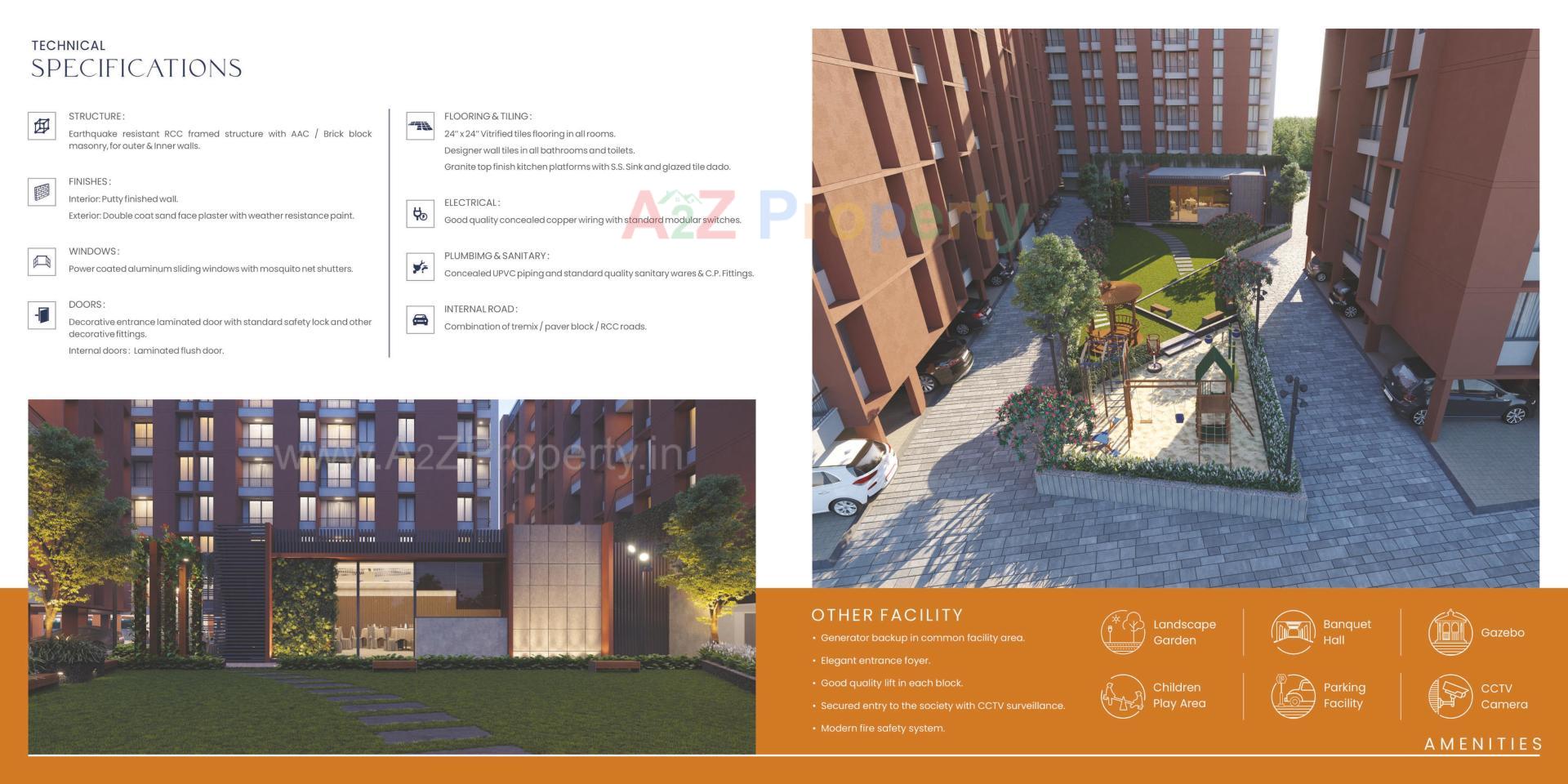  of real estate project Sun Serenity located at Dungra, Valsad, Gujarat