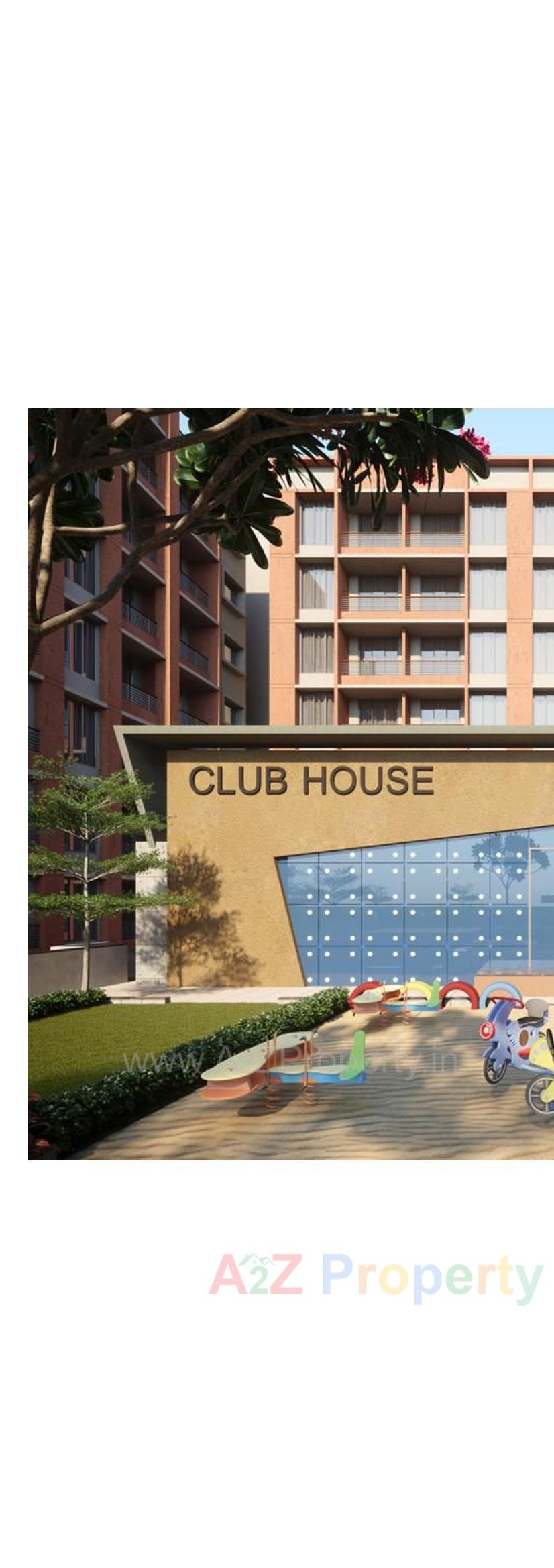 3D Elevation of real estate project Sun Signature located at Dungra, Valsad, Gujarat