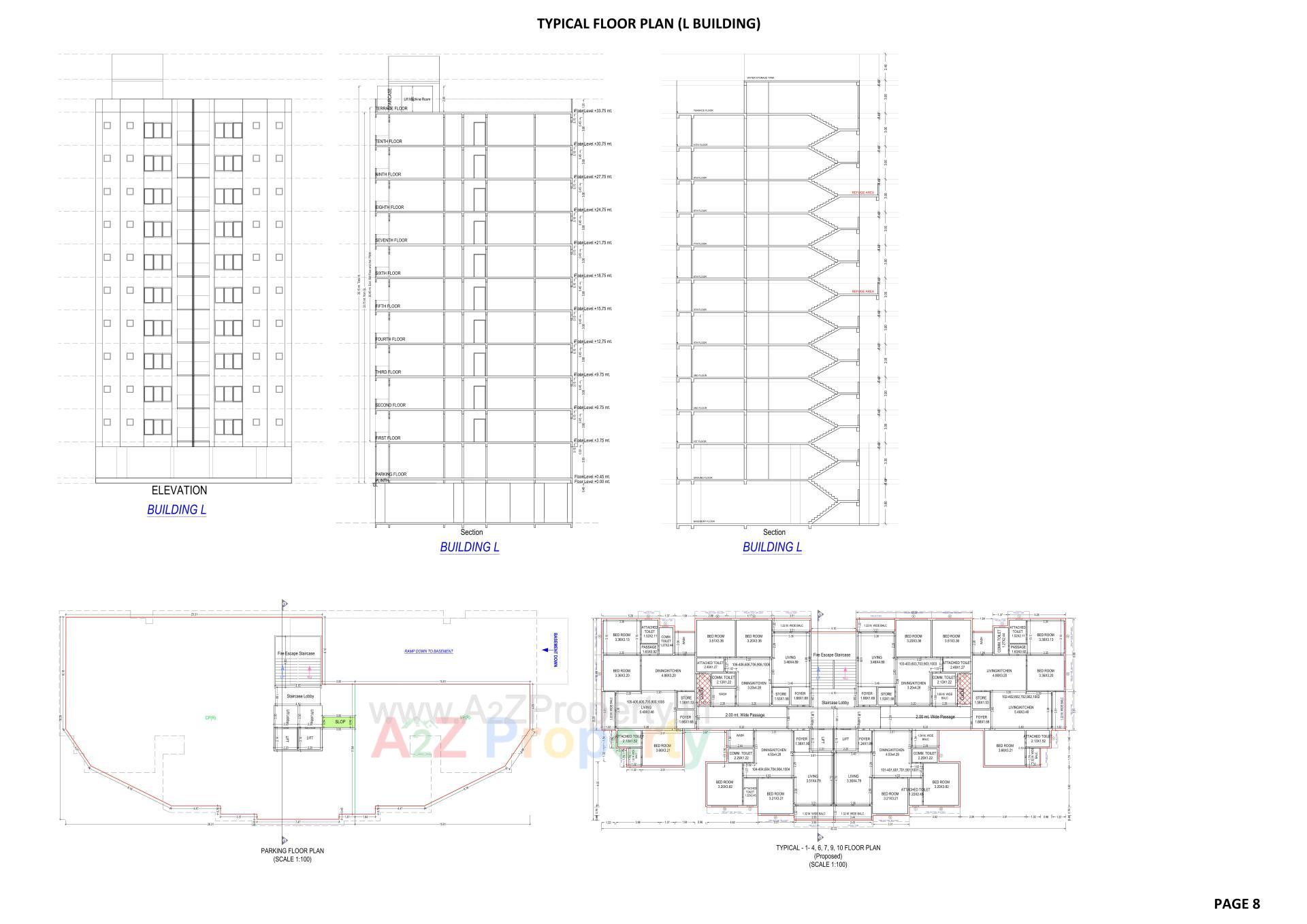 Layout of real estate project Sun Signature located at Dungra, Valsad, Gujarat