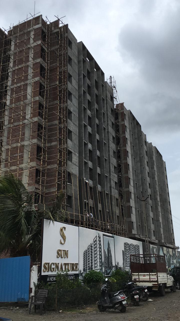 166578_const of real estate project Sun Signature located at Dungra, Valsad, Gujarat
